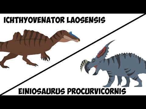 SB14FC - Ichthyovenator vs Einiosaurus