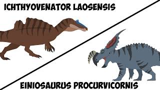 Sb14Fc - Ichthyovenator Vs Einiosaurus