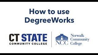 Degree Works CT State CC