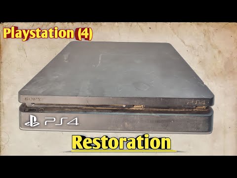 Playstation 4 Restoration Repair Clean And Assembly Again