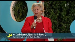 Kjerstin Dellert - O, Min Carl Gustaf (Live Allsång På Skansen 2007)