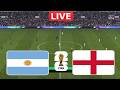 Argentina vs England LIVE | FIFA World Cup 2026 | Full Match Streaming | FC 26 Gameplay Simulation