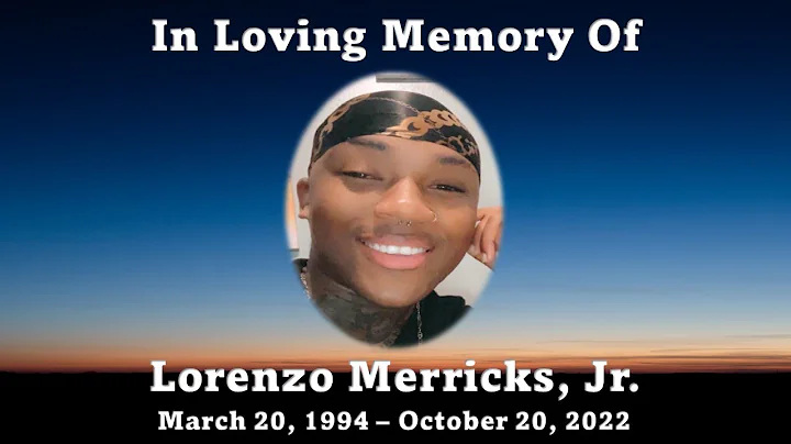 Celebration of Life For Lorenzo Merricks, Jr.