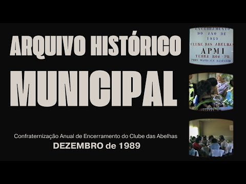 ARQUIVO HISTÓRICO | Confraternização Anual do Clube das Abelhas | DEZ 1989