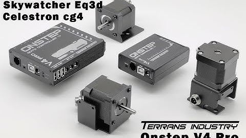 Skywatcher EQ3D/Celestron cg4  Onstep kit installation video-Terransindustry