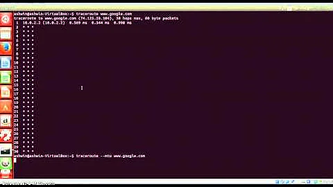 3- traceroute command in linux