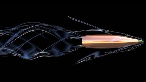 Bullet cuts through the air (Blender CGI Animation)