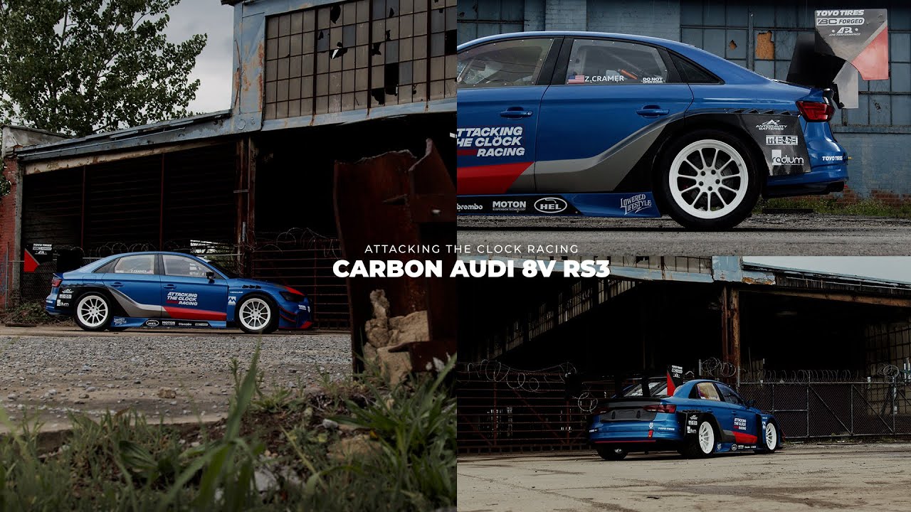 BC 18" TD01 Carbon Audi 8Y RS3 Attacking The Clock Racing