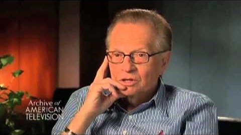 Larry King on the legacy of his show - EMMYTVLEGENDS.ORG