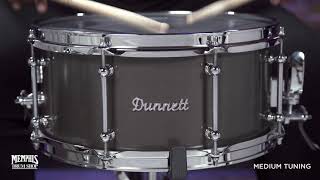 Dunnett Classic 14x6.5 Magnesium Snare Drum - Gloss Finish (6514MAG-G)