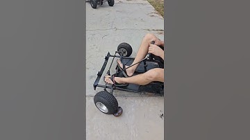 212cc predator go-kart burnout up the driveway💨🔥