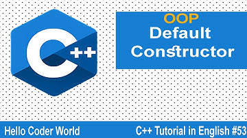 Introduction to Constructor   Default Constructor #53 C++ Tutorial in English