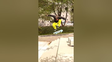 Session (Skate Sim) - Ollie to Manual, Manual Revert, Fakie Late Backfoot 360 Flip out 🤯 #shorts