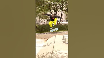 Session (Skate Sim) - Ollie to Manual, Manual Revert, Fakie Late Backfoot 360 Flip out 🤯 #shorts