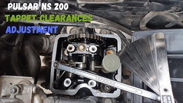 How to Check and Tappet Clearances Adjustment in Pulsar NS 200,RS 200