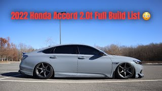 EVERYTHING I’ve done to my 2022 Honda Accord