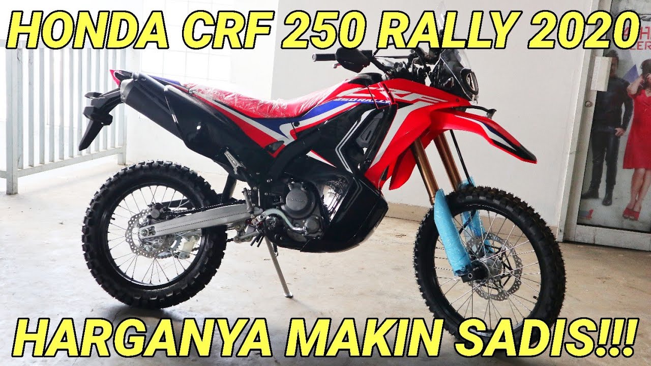 HONDA CRF 250 RALLY 2020 REVIEW HARGA YouTube