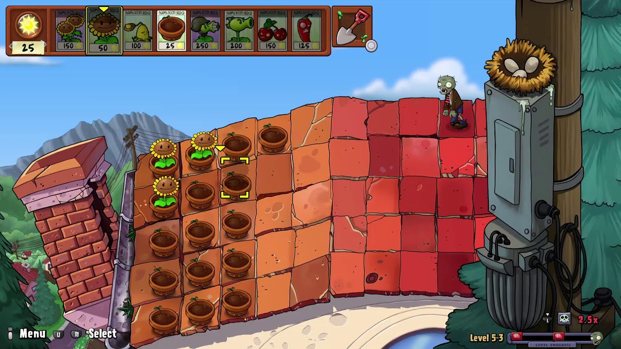 2025 Video Game Challenge, Part 608: Plants Vs Zombies PS5 Version