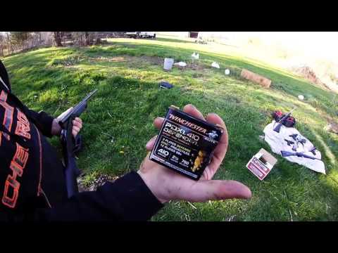 .410 Shotgun Home Defense Loads | Grouping on plywood