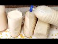 Learn how to make delicious soya milk for home use and for sale