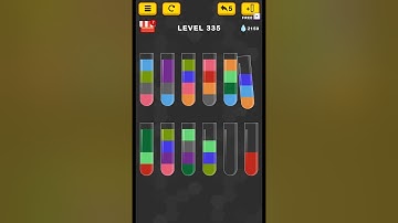 #new Water Color Sort Puzzle level 335 #WaterColorSortPuzzle #game #games
