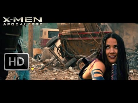 X-Men: Apocalypse - Beast vs Psylocke (Extended Scene) [Full HD]