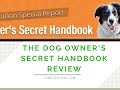 The Dog Owner’s Secret Handbook Review - discount link
