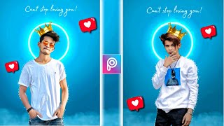 Love Photo Editing Tutorial in Picsart Hindi |PicsArt New Style Photo Editing 2021| Ashok Editing screenshot 2