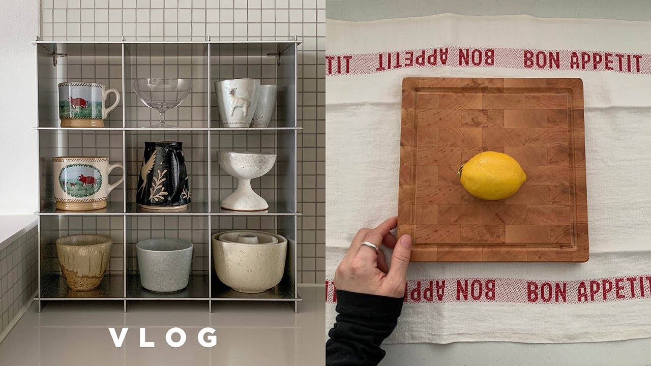 Vlog | 류그 | 최근에 무엇을 샀냐면… 주방 꾸미기💫 겨울 코트 추천 (CHE · 아호르 · 얼바닉30)