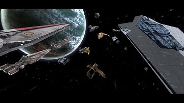 Arena R8 Negotiator + Tie Advanced vs R8 Executor: Star Wars Galaxy of Heroes