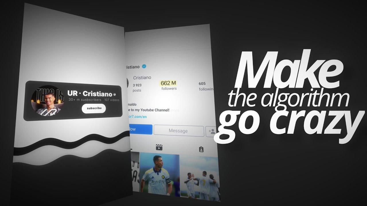 Animate instagram profiles and youtube stats like a pro in After Effects