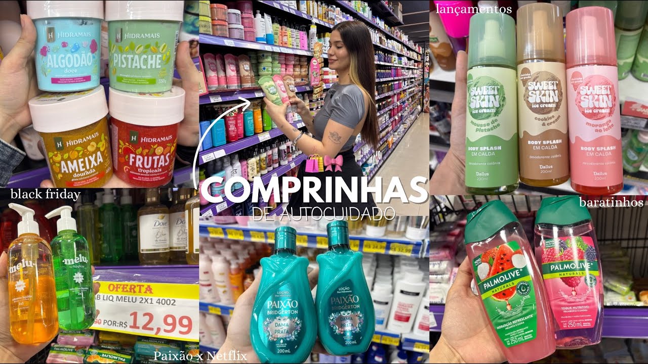 COMPRAS DE AUTOCUIDADO COM $70 NA BLACK FRIDAY 🖤🛍️ | Novidades, lançamento Paixão, promoções