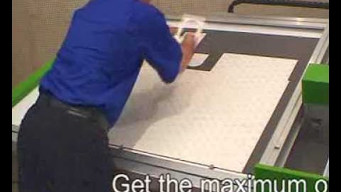 Gunnar CMC 601 - Computerized Mat Cutter - Automatic Nesting - Pool Mode