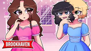 My CRUSH Goes UNDERCOVER to enter a PRINCESS PARTY..(Brookhaven)