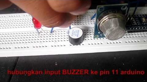 Alat pendeteksi kebakaran dengan sensor MQ-2 berbasis arduino