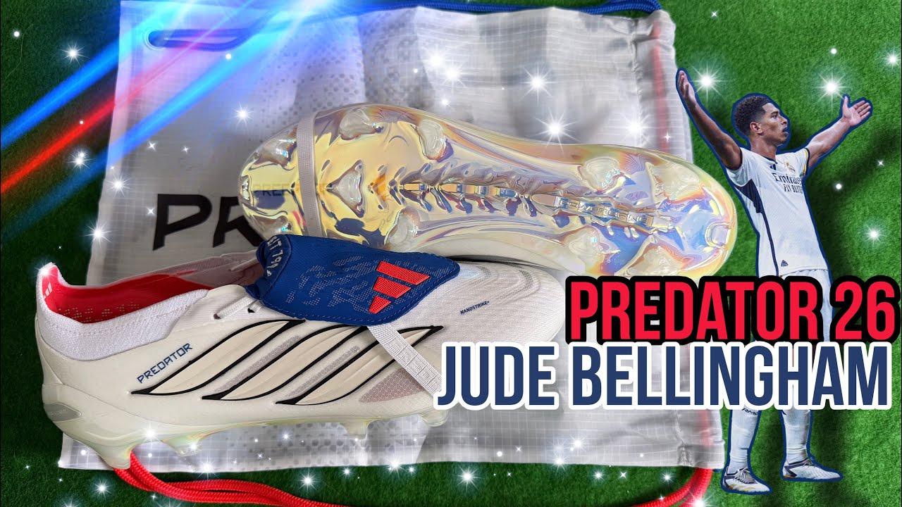 Кроссовки Adidas Predator Elite FT 26 | Фирменные бутсы Джуда Беллингхема | Распаковка + примерка...