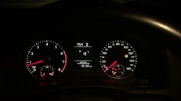 Hidden VW km/h Display