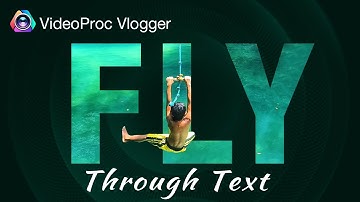 Fly-Through Text Transition Effect | ONE Minute & FREE Tutorial - VideoProc Vlogger
