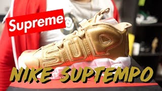 Special Review Hype Collaboration Nike Suptempo Gold!!