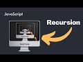 Recursion in 1 Minute | JavaScript | How Recursion works?