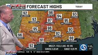 FORECAST: Another round of heat & humidity prompt First Alert Weather Days