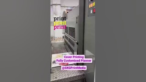 SKG PRINT MEDIA Cover Printing Fully Customised Planner