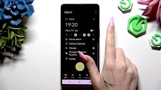 SONY Xperia 1 VII – 알람 시계 설정 방법 screenshot 3