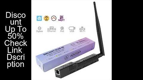 Zigbee 3.0 to Ethernet SMLIGHT SLZB-06 USB,and WiFi gateway coordinator with PoE, works with Zigbee2