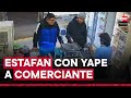 Chimbote: delincuentes estafan a comerciante mostrando un falso Yape