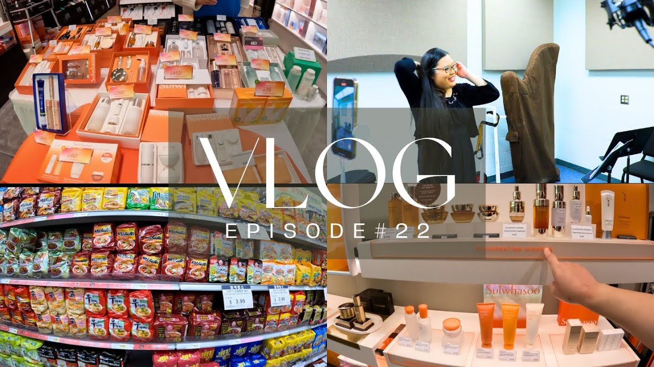 My First Time at Sulwhasoo + Shopping in K Town + Violin Life | GTV VLOG #22
