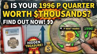 💰 Is Your 1996 P Washington Quarter Worth THOUSANDS? Find Out Now! 👀