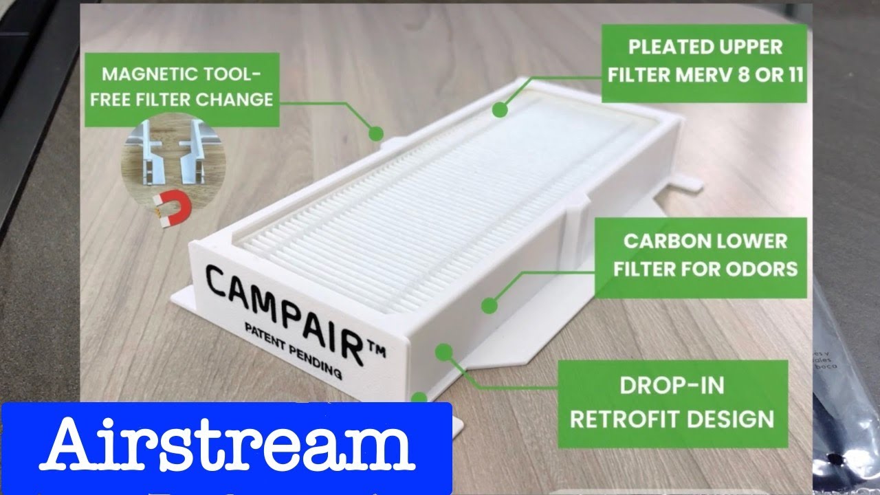 Фильтры кондиционера Airstream, которые действительно работают! CAMPAIR