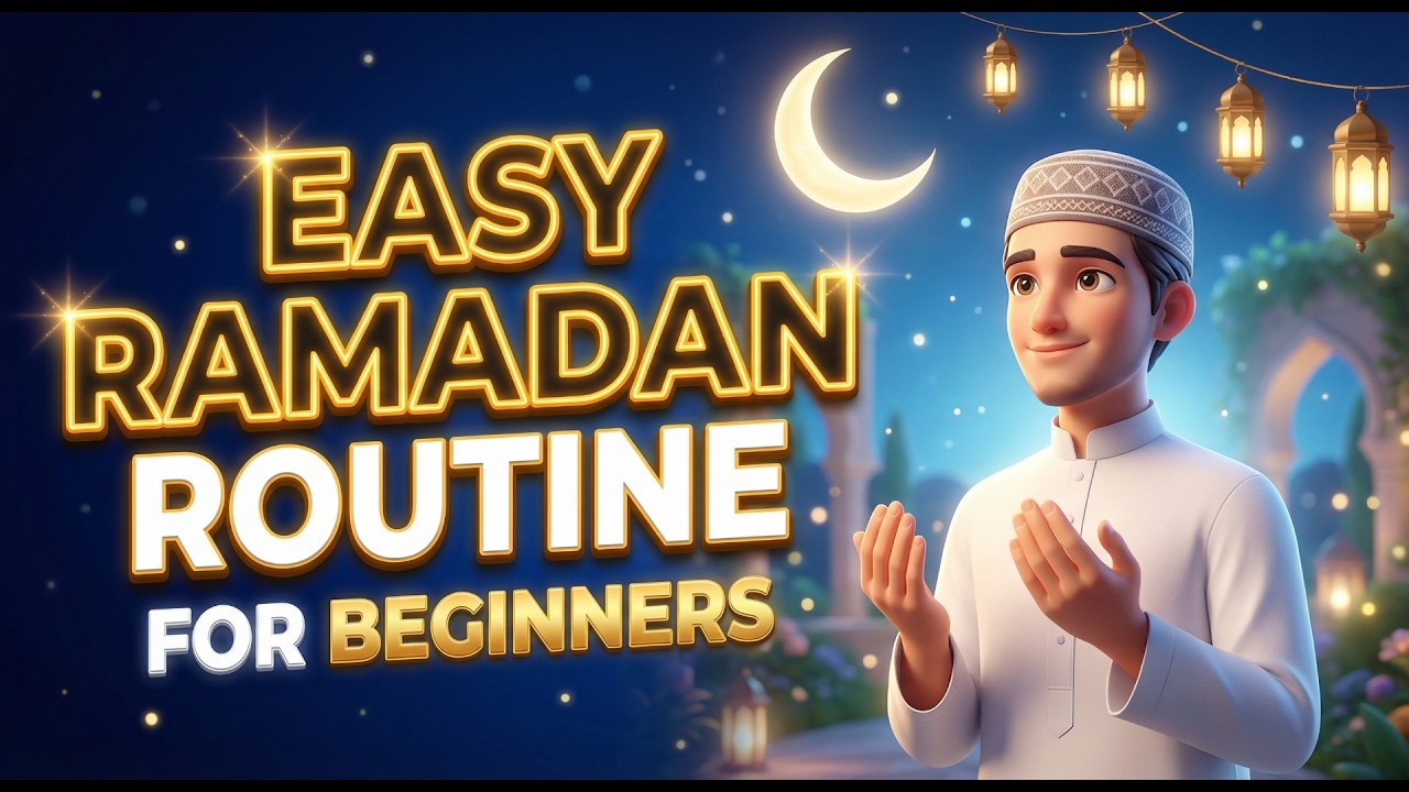Simple Ramadan Routine | A Quranic Journey for Beginners | SLOW ENGLISH | Listening Practice