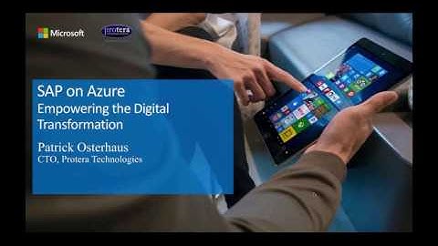 SAP on Azure Empowering the Digital Transformation